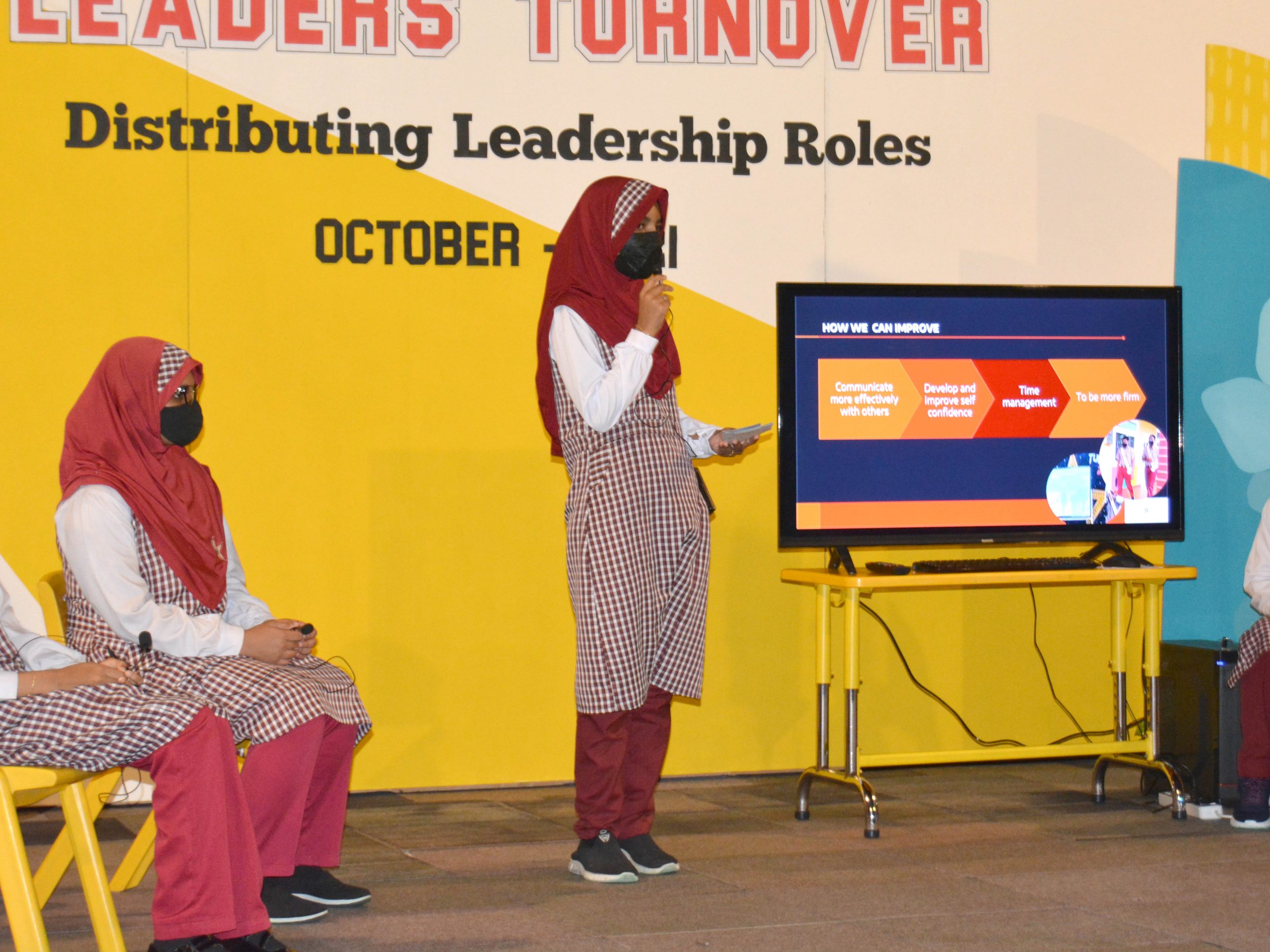 Leaders’ Turnover and Leadership Distribution Ceremony October 2021