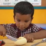Making Banana Salad – Building Life Skills [Baby Nursery]