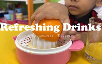Refreshing Drinks by Preschoolers (Nursery)