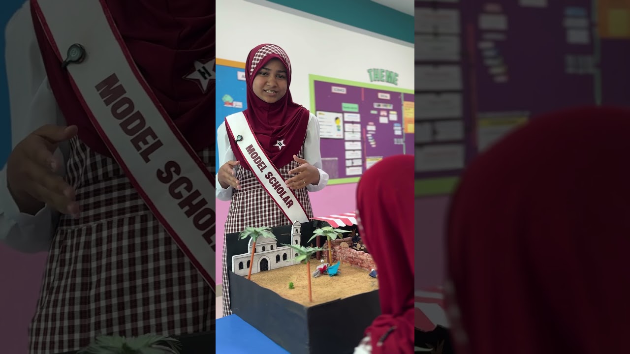 ✨ Stories of Faith, Crafted by Young Minds | Model Scholars Exhibition